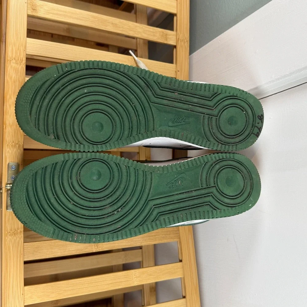 Size 11.5 - Nike LeBron James x Air Force 1 Low Four Horsemen Green and White